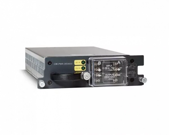 Блок питания Cisco 265W DC power supply 3750-E 3560-E